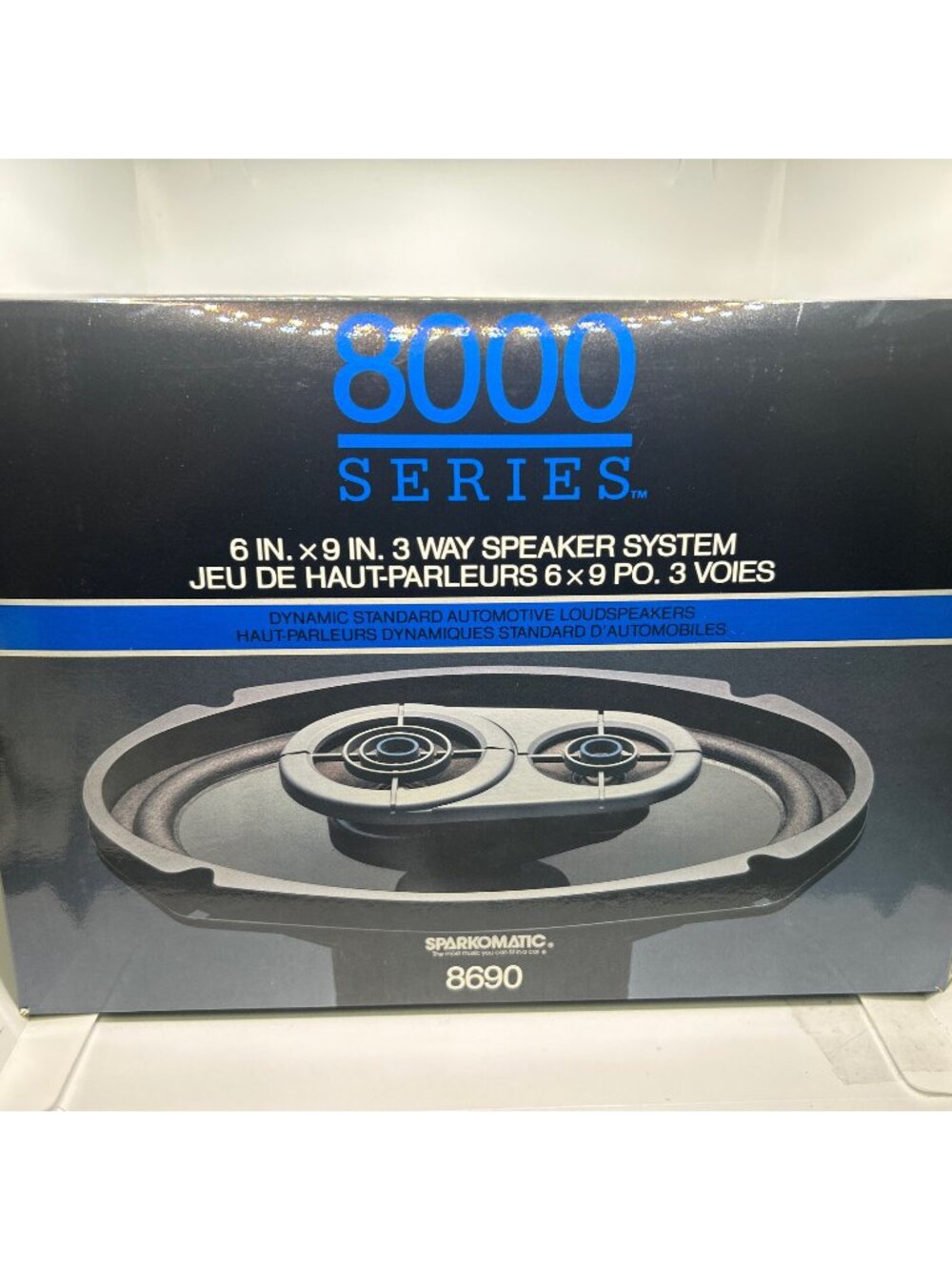 Sparkomatic 8000 Series 6 1/2 in 2 Way Speaker System Open Box Brand New✅